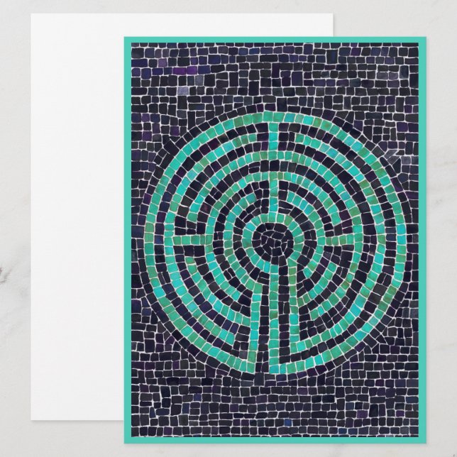 LABYRINTH III 6.5x8.75 - Flat Card II Kort (Fram/baksida)