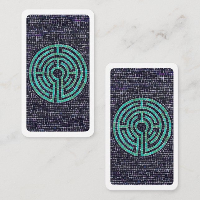 LABYRINTH III-bokmärke - 3,5 x 2-kort Anteckningskort (Fram/baksida)