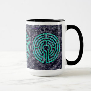 LABYRINTH III Tall Svart Kombinationsmugg Mugg