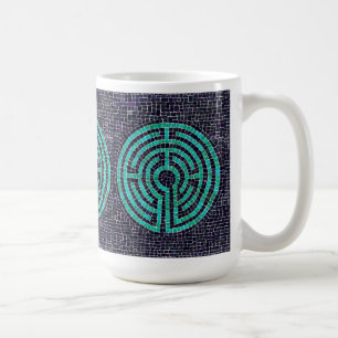 LABYRINTH III Tall White Mugg