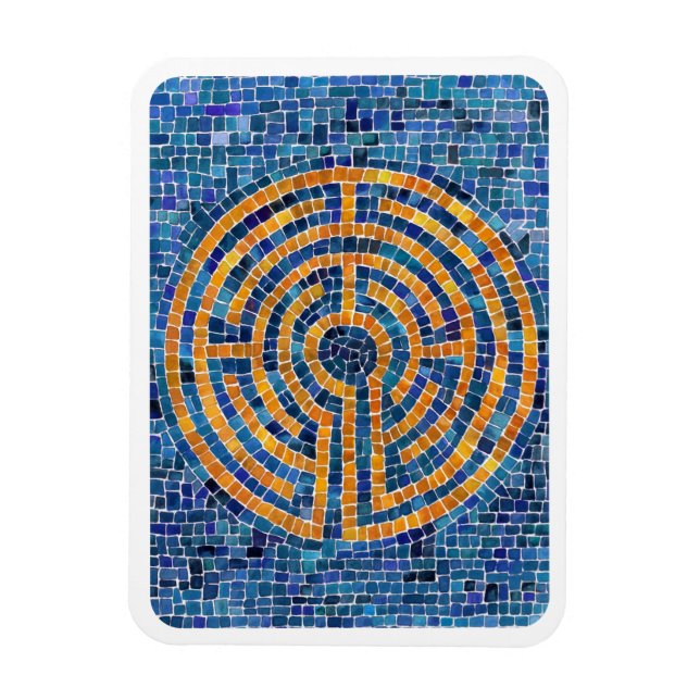 LABYRINTH IV 3x4 Flexibel Magnet - Vit (Vertikal)