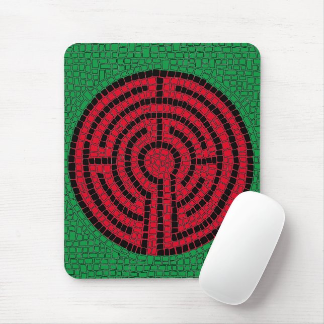 LABYRINTH IX Mousepad Musmatta (Med mus)