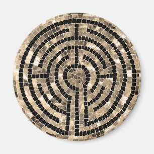 LABYRINTH V Round Magnet