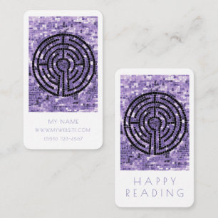 LABYRINTH VI Business Bookmark 3,5x2-kort Anteckningskort