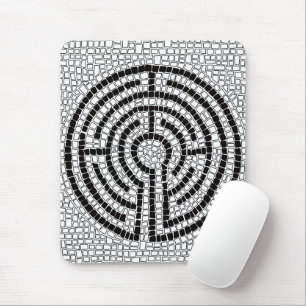 LABYRINTH VII Mousepad Musmatta