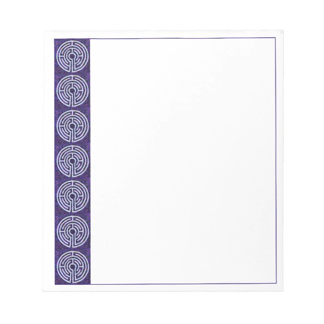 LABYRINTH VIII 5,5x6-Anteckningsblock Anteckningsblock (Framsida)