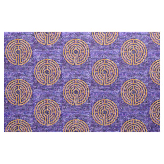 LABYRINTMOSAIK Tyg (Fat Quarter)