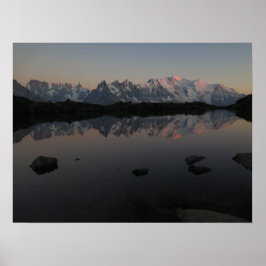 Lac de Cheserys sunrise Poster