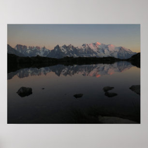 Lac de Cheserys sunrise Poster