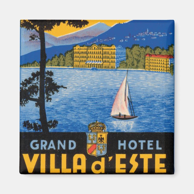 Lac de Como Magnet (Framsidan)