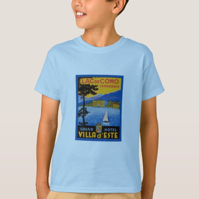 Lac de Como Tee Shirt (Framsida)