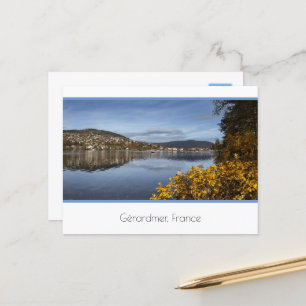 Lac de Gerardmer, Vosges, Frankrike Vykort