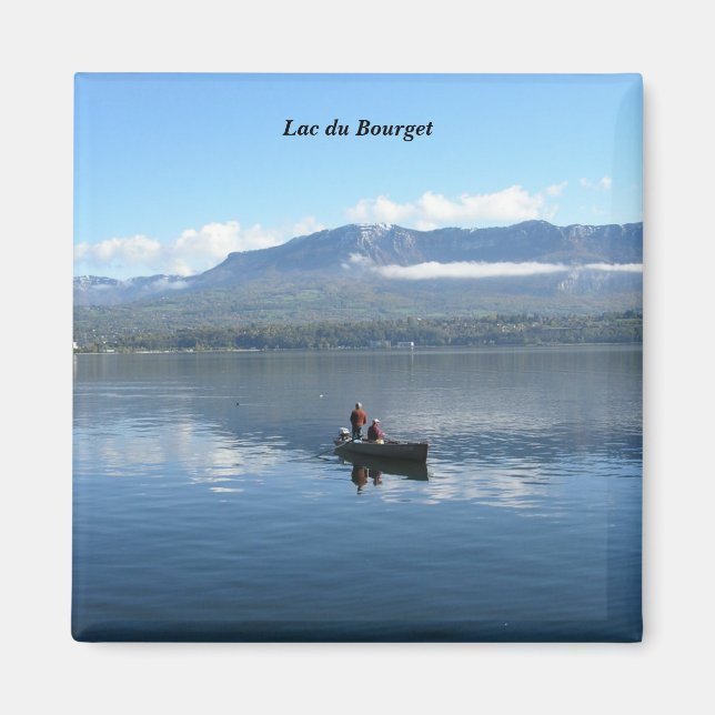 Lac du Bourget - Magnet (Framsidan)