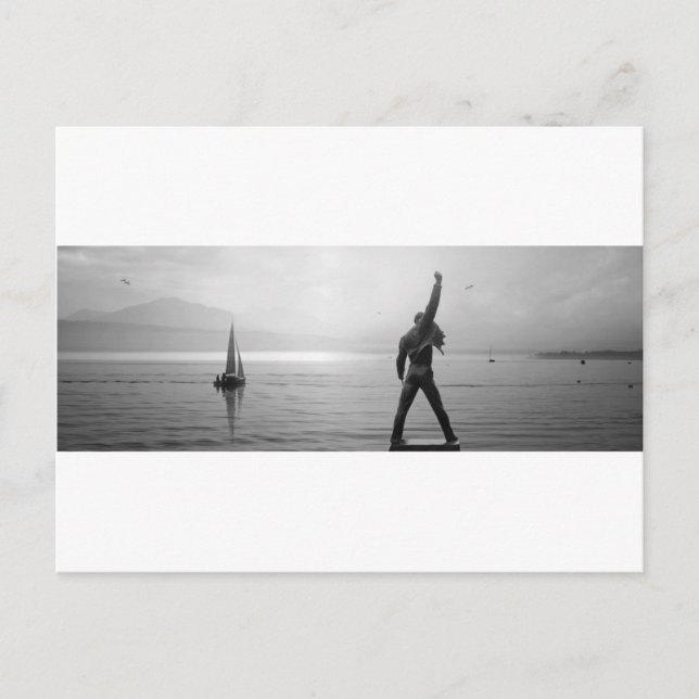 Lac Leman Vykort (Framsida)