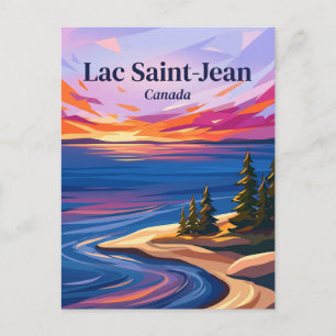 Lac Saint-Jean Kanada Vykort