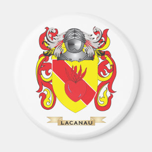 Lacanau vapensköld (familjvapenskölden) magnet