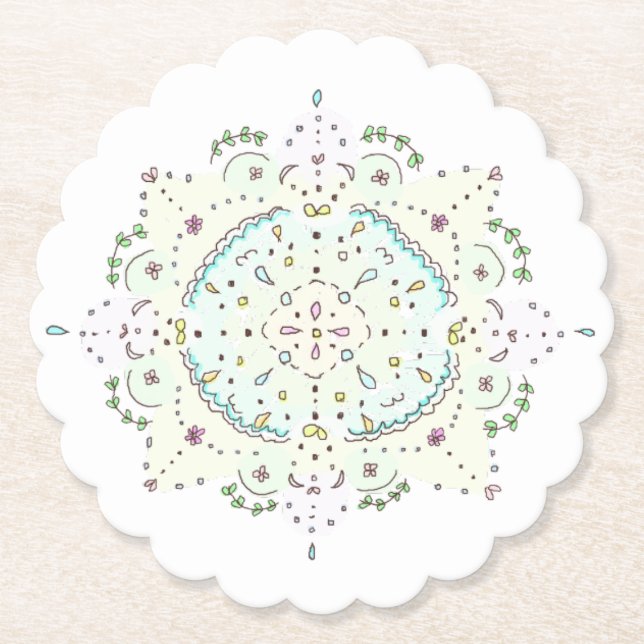 lace underlägg papper (Framsida)