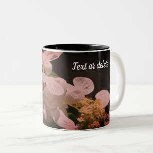 Lacecap Hydrangea Flower Personlig Två-Tonad Mugg