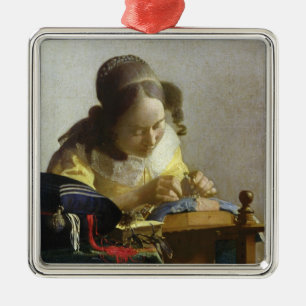 Lacemakeren, 1669-70 julgransprydnad metall