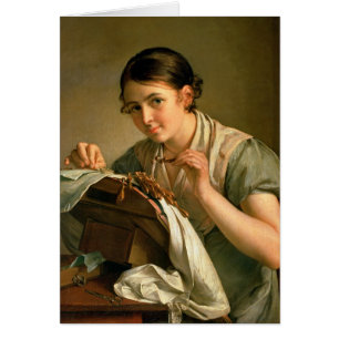 Lacemakeren, 1823 hälsningskort