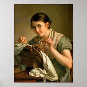 Lacemakeren, 1823 poster