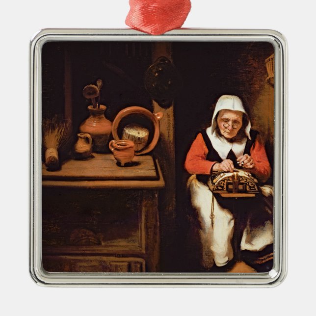 Lacemakeren Julgransprydnad Metall (Framsidan)