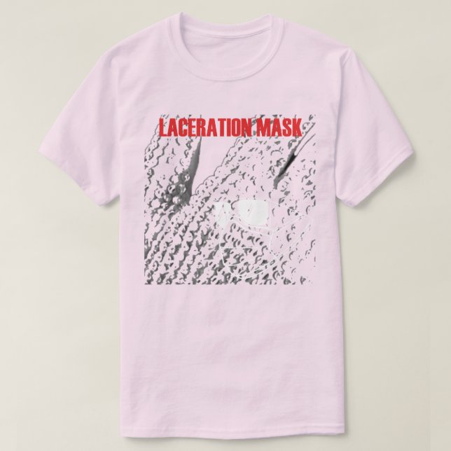 Laceration Mask - Alan S. Tofighi T Shirt (Design framsida)