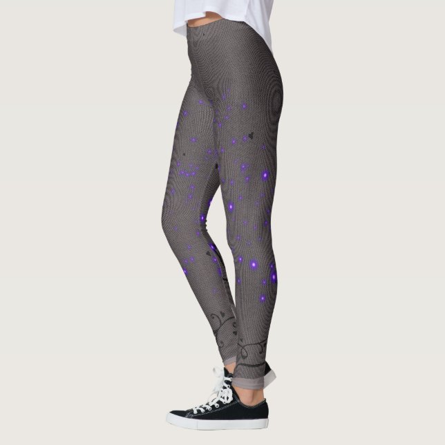 Lacey Lila Firefly Effect Leggings (Vänster)