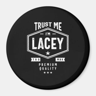 Lacey Personlig Namn Birthday Magnet