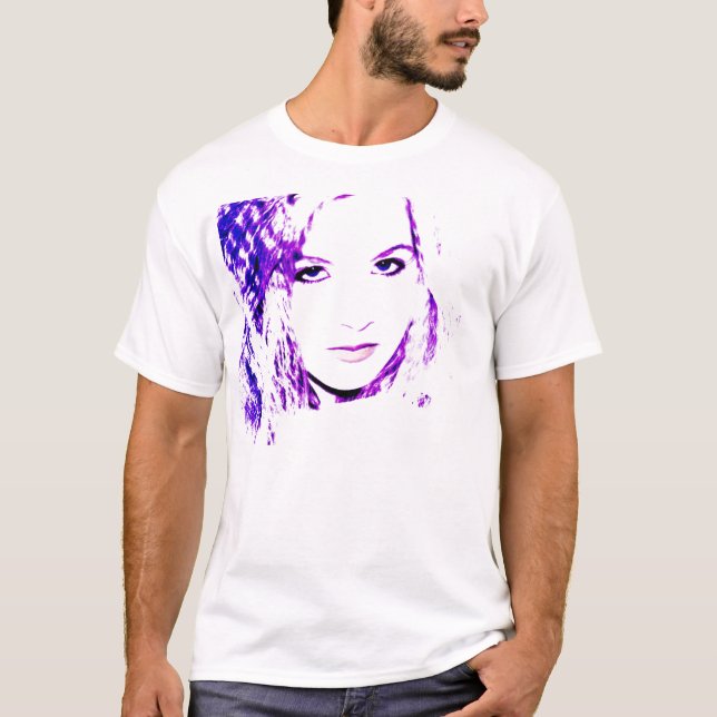 Lacey samtida TShirt Tee (Framsida)