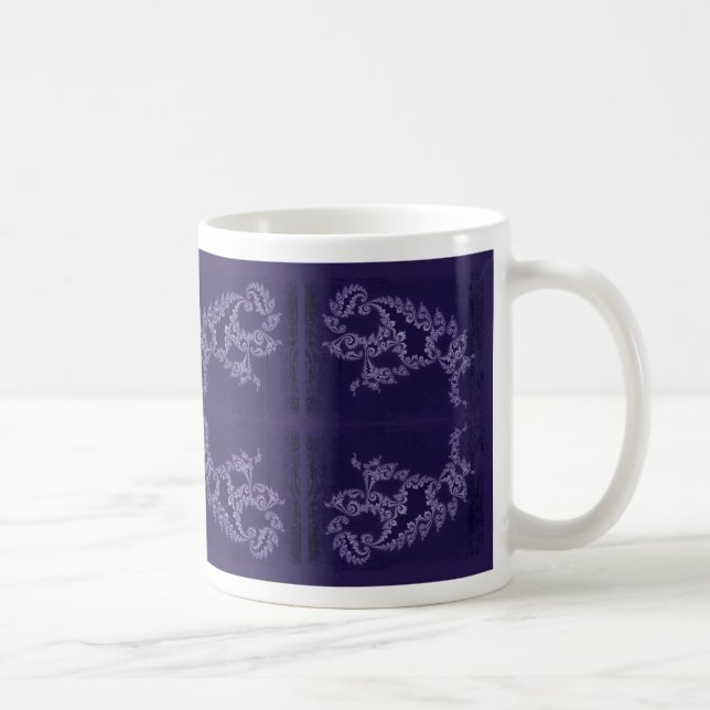 Lacey Swimmer - Lila Blue Kaffemugg (Höger)