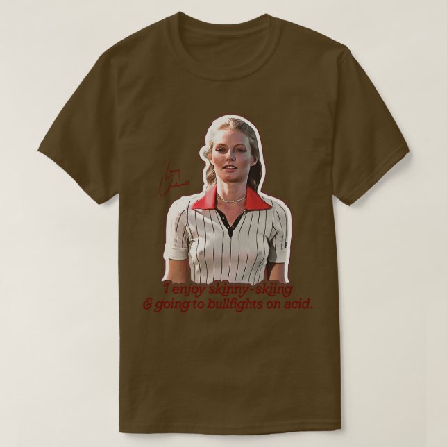 Lacey Underall Enjoys T Shirt (Design framsida)