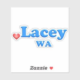 Lacey Washington Klistermärken