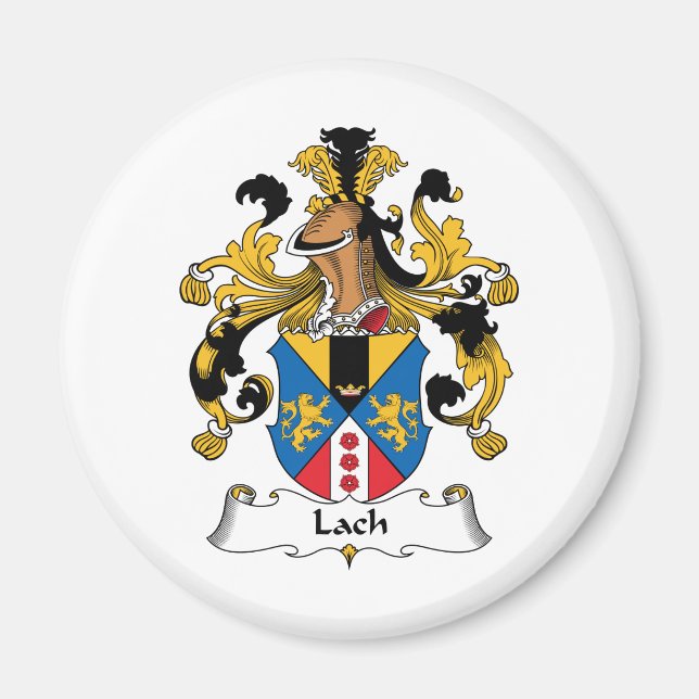 Lach Family Crest Magnet (Framsidan)