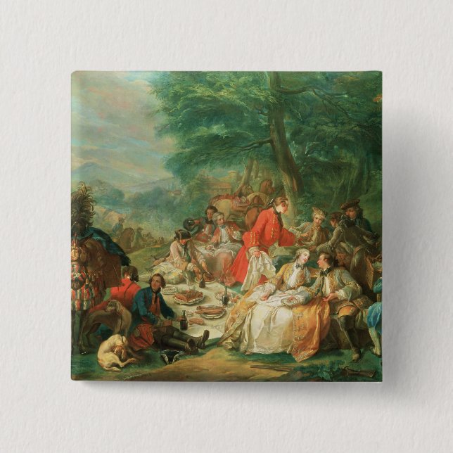 LaChasse, 18th århundrade Knapp (Framsida)