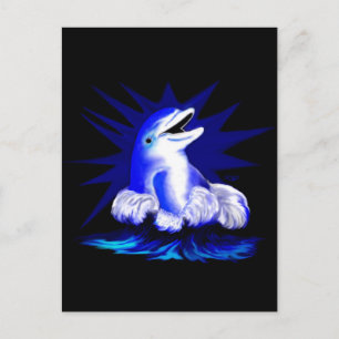 Lachender Delfin Vykort