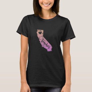 Lacher California Karta Ca Cali Usa Back to school T Shirt