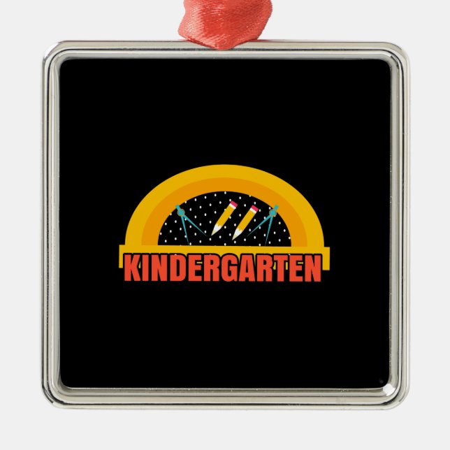Lacher Kindergarten Julgransprydnad Metall (Framsidan)