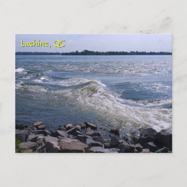 Lachine Rapids konstant Wave Vykort (Framsida)
