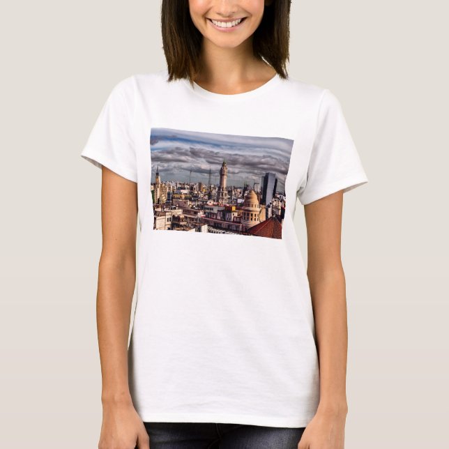 LaCiudad Al Sur - den södra staden T-shirt (Framsida)