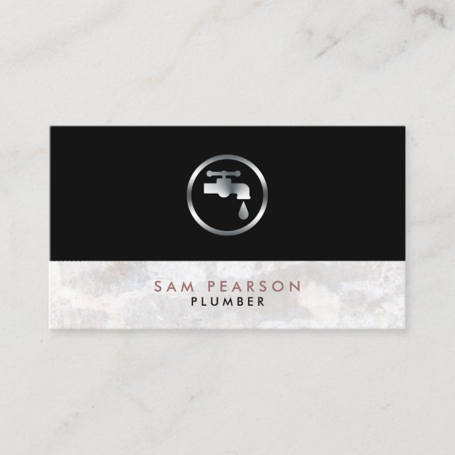 Läckande plasmaturläckande hushållsreparation visitkort (Framsida)