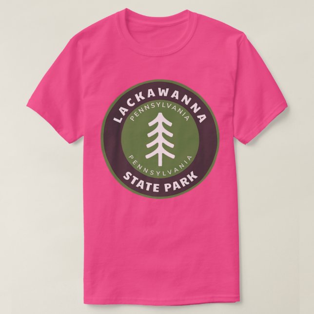 Lackawant State Park Pennsylvania PA Vacation Sou T Shirt (Design framsida)