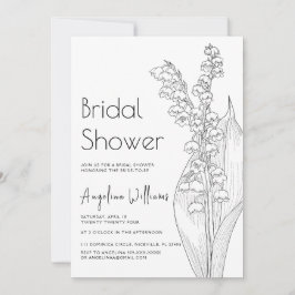 Läcken i dalen Inbjudningskort för möhippan