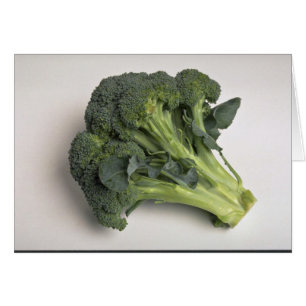 Läcker broccoli hälsningskort
