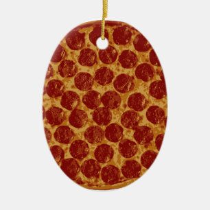 Läcker Pizzapaj Julgransprydnad Keramik