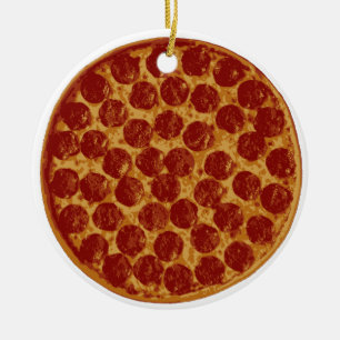 Läcker Pizzapaj Julgransprydnad Keramik