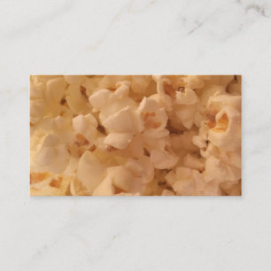 Läcker Popcornvisitkort Visitkort