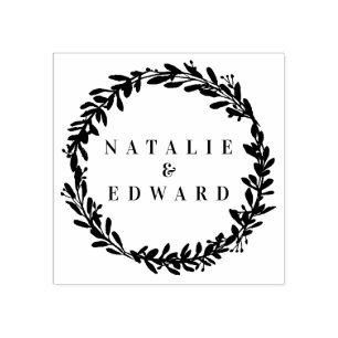 läcker vattenfärgsutandning frimärke stämpel