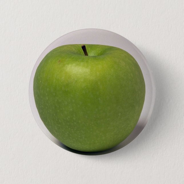 Läckert grönt äpple knapp (Framsida)