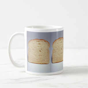 Läckert vitbröd kaffemugg
